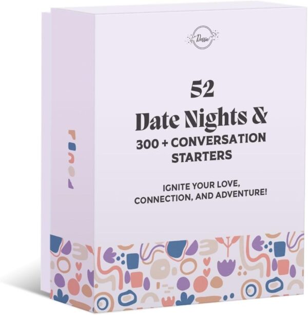 Dessie Couples Gift Ideas - 52 Pop-Open Date Night Ideas and 300+ Conversation Starters. Great Card Games for Couples, Men, Women. Boyfriend Gifts, Bride Gifts - Image 2