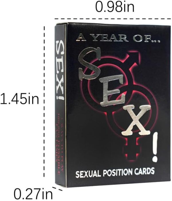 Sx Games, Exclusively for Couples, Sex Position Cards - Fun Gifts for Couples to Spice Up Date Nights and Enhance Intimacy - Image 7