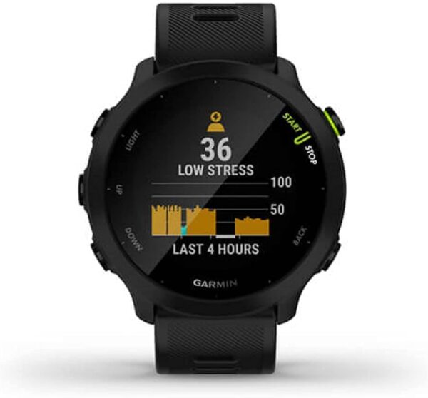 Garmin Forerunner 55, GPS Running Watch with Daily Suggested Workouts, Up to 2 weeks of Battery Life, Black - 010-02562-00 - Image 7