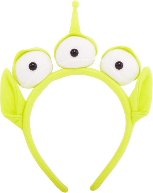 2 PC Alien Headband Adult, Alien Headband Three-eyed Headband Monster Toy Plush Headwear Hat Accessories for Party Girls and Children - Image 6