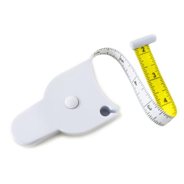 Perfect Body Tape Measure - 80 Inch Automatic Telescopic Tape Measure - Retractable Measuring Tape for Body: Waist, Hip, Bust, Arms, and More (White - 80 inch) - Image 2