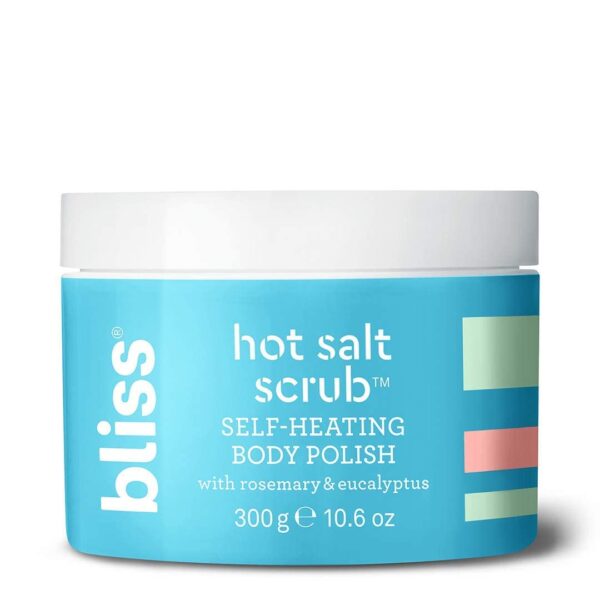 Bliss Hot Salt Scrub, Self-Heating Body Polish | Warming Scrub to Exfoliate, Heal, and Smooth Skin | Straight-from-the Spa | Paraben Free, Cruelty Free | 10.6 oz - Image 2