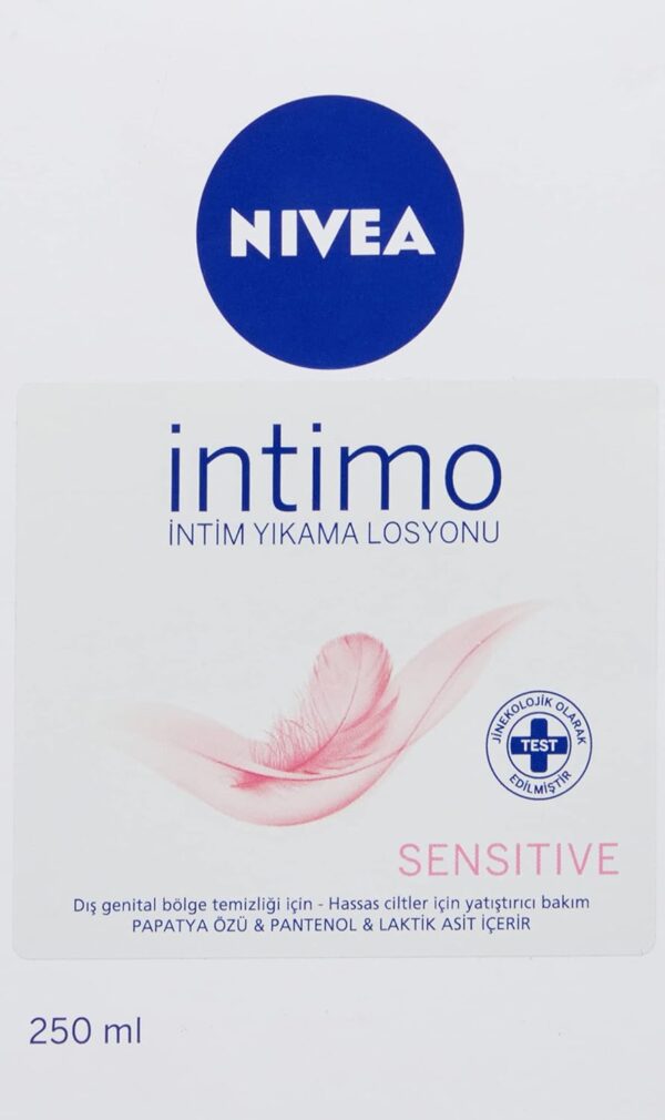 Nivea Intimo Sensitive Intimate Wash Lotion 250 ml / 8.3 fl oz - Image 6