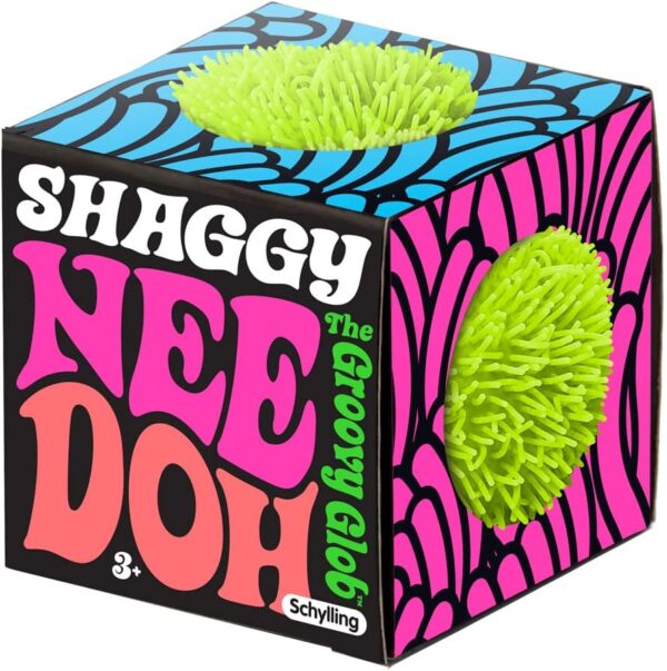 Schylling NeeDoh Shaggy - Sensory Fidget Toy - Assorted Colors - Ages 3 to Adult (Pack of 1) - Image 2