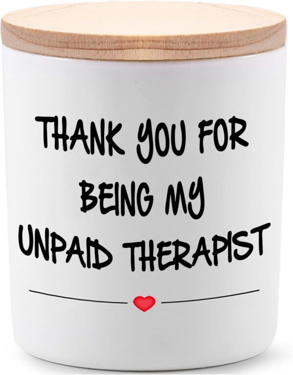 Thank You Gifts for Women Unique Friendship Gifts for Best Friend Christmas Birthday Appreciation Gifts for Bestie Coworker Lavender Scented Soy Candles - Image 2