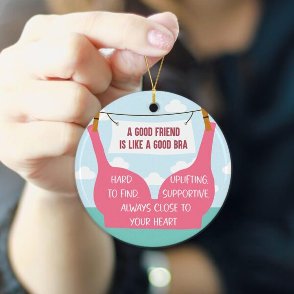 NewEleven for Women, Friend Gifts for Women, for Women - Best Friend Birthday Gifts for Women, BFF, Bestie, Soul Sister Gifts, Gift for Women - Christmas Ornaments - Image 5