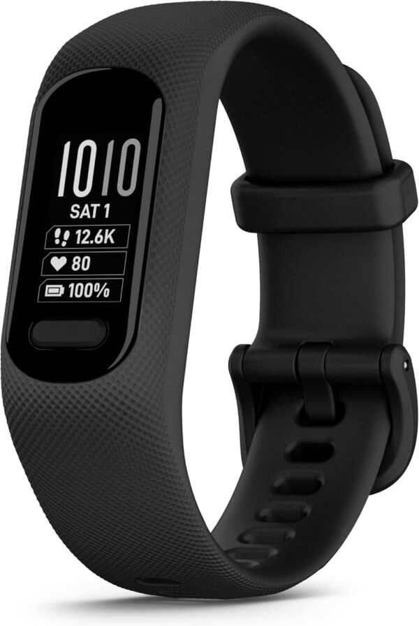 Garmin vívosmart® 5, Fitness Tracker, Long-Lasting Battery, Simple Design, Black Large - Image 2