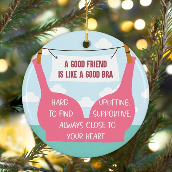 NewEleven for Women, Friend Gifts for Women, for Women - Best Friend Birthday Gifts for Women, BFF, Bestie, Soul Sister Gifts, Gift for Women - Christmas Ornaments - Image 4