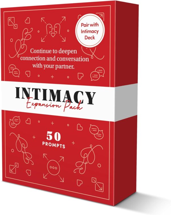 BestSelf Intimacy Deck Expansion Pack, 50 Conversation Starters, Meaningful Couples Game. Perfect Valentine Day Card Games for Couples, Couples Card Games - Image 2