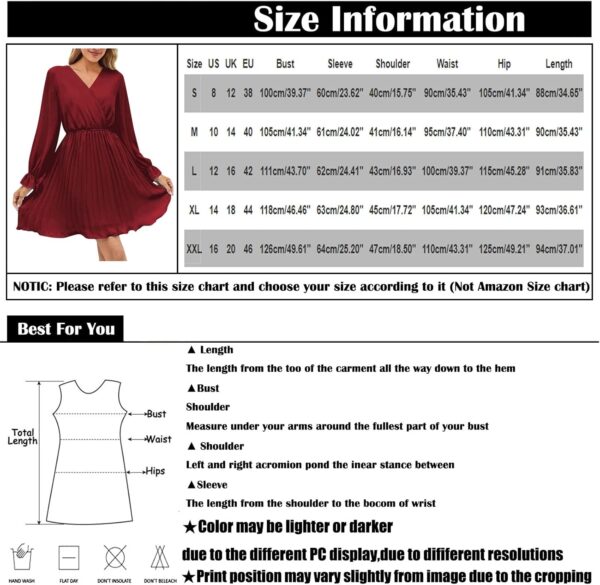 Women's Dresses 2024 Fashion Autumn/Winter Collared Long Sleeve Shirt Hairball Casual Top Cocktail Dress, S-2XL <br> - Image 6