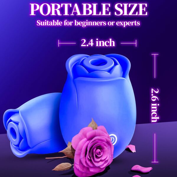 2024 New Rose Adult Tool Stimulator for Women 10 Speed Adult Toys Waterproof Automatic Electric Sensory Accessories Toys Machine Pleasure Gifts A110415 - Image 3