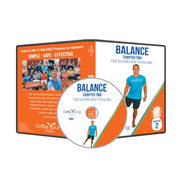 Grow Young Fitness Better Balance Exercise for Seniors - Improve Balance - Chapter Two Senior Exercise DVD - Image 2