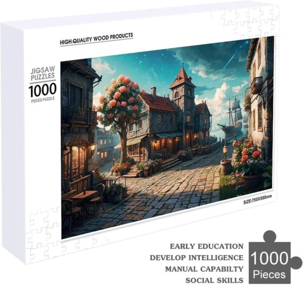 1000 Piece Puzzles Antiquity Historical Brain Teaser for Adults,Educational Developmental Toys & Games,Building Kit Activities to Encourage Creative Play - Image 5