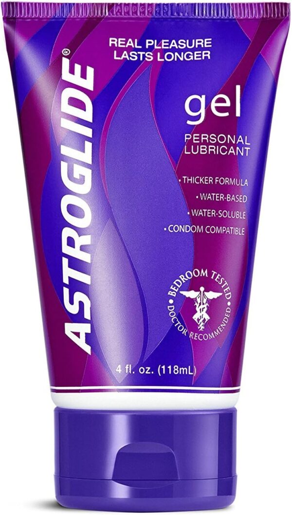 Astroglide Gel Lubricant Tube 4 oz (Pack of 6) - Image 3