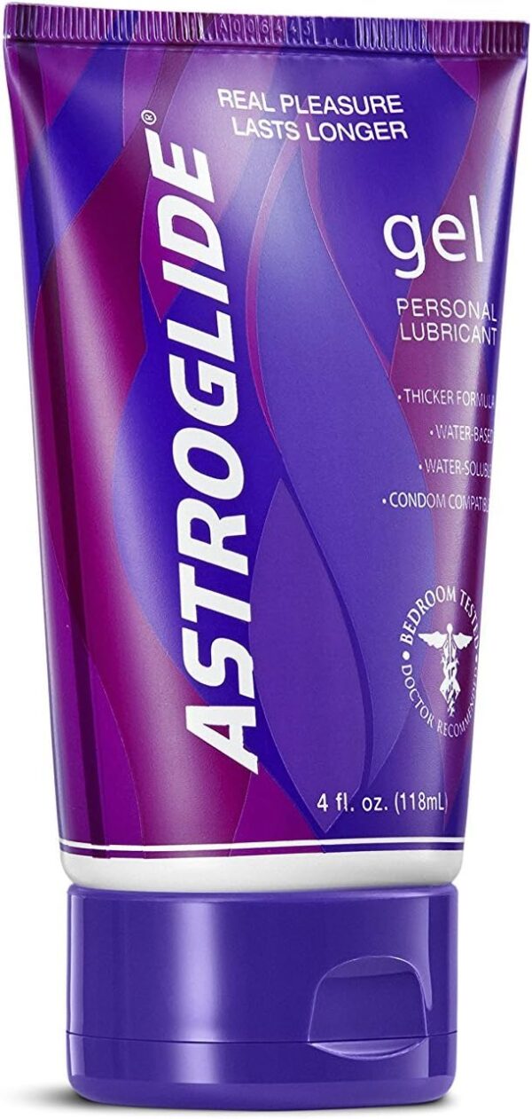 Astroglide Gel Lubricant Tube 4 oz (Pack of 6) - Image 2