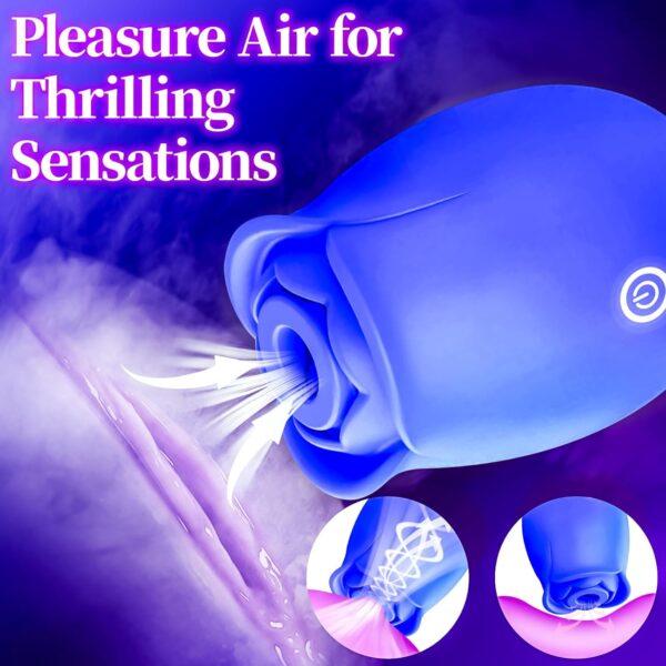 2024 New Rose Adult Tool Stimulator for Women 10 Speed Adult Toys Waterproof Automatic Electric Sensory Accessories Toys Machine Pleasure Gifts A110415 - Image 6