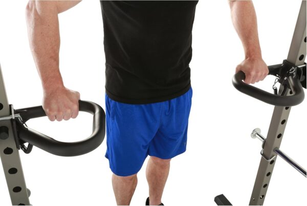 Fitness Reality Multi Grip Set of 2, Dip Bar Attachments for 2" x 2" Tube Power Cage - Image 10