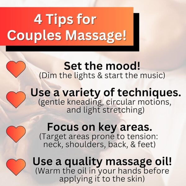 Desire Sensual Massage Oil - Best Massage Oil for Couples Massage – All Natural - Contains Sweet Almond, Grapeseed & Jojoba Oil for Smooth Skin 8oz - Image 9