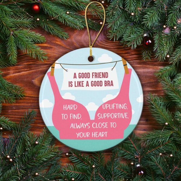 NewEleven for Women, Friend Gifts for Women, for Women - Best Friend Birthday Gifts for Women, BFF, Bestie, Soul Sister Gifts, Gift for Women - Christmas Ornaments - Image 6