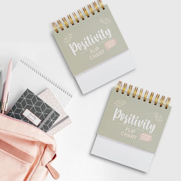 Positivity Motivational Weekly Calendar, Inspirational Gifts for Women, Daily Flip Desk Inspirational Quotes to Motivate Yourself & Brighten Your Day, Desk Decor Office Gift for Coworkers - Image 3