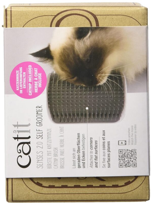 Catit Senses 2.0 Self Grooming Cat Brush and Interactive Cat Toy - Image 6