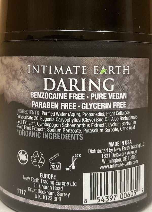 Intimate Earth Daring Anal Gel for Men 30 ml/1 oz - Image 4