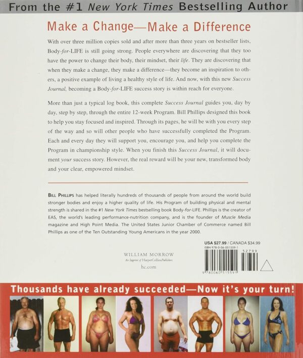 Body for Life Success Journal - Image 3