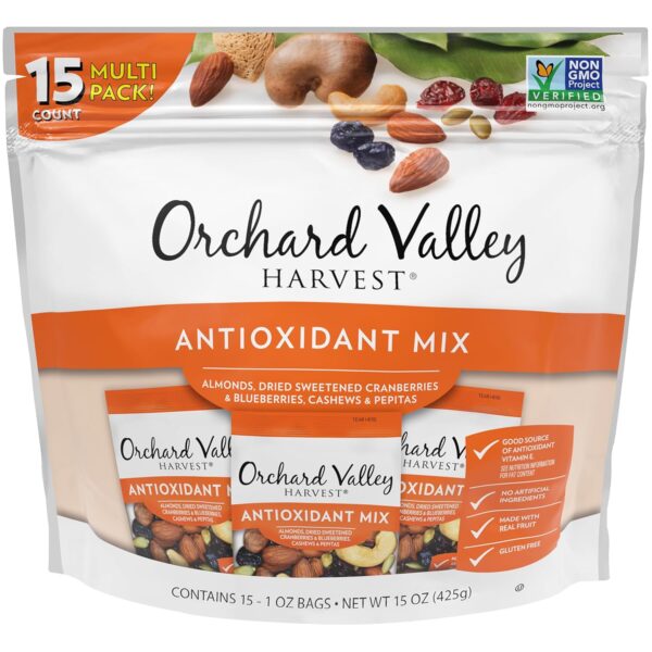 Orchard Valley Harvest Antioxidant Mix, 1 Oz, 15 Ct - Image 2