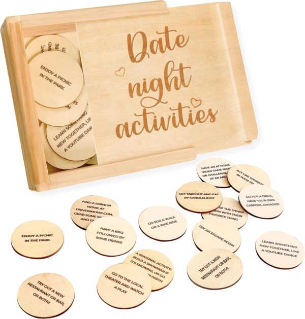 52 Couples Games Date Night Gifts - Fun Date Ideas Married Couple Gifts for Him and Her, Anniversary Wedding Gifts for Couples 2024, Date Night Games Activities, for Boyfriend - Image 2