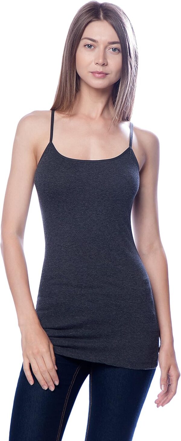 4 Pack Active Basic Women's Basic Tank Tops - Image 4