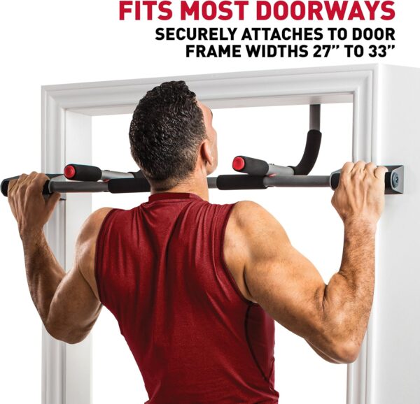 Perfect Fitness Multi-Gym Doorway Pull Up Bar and Portable Gym System - Image 3